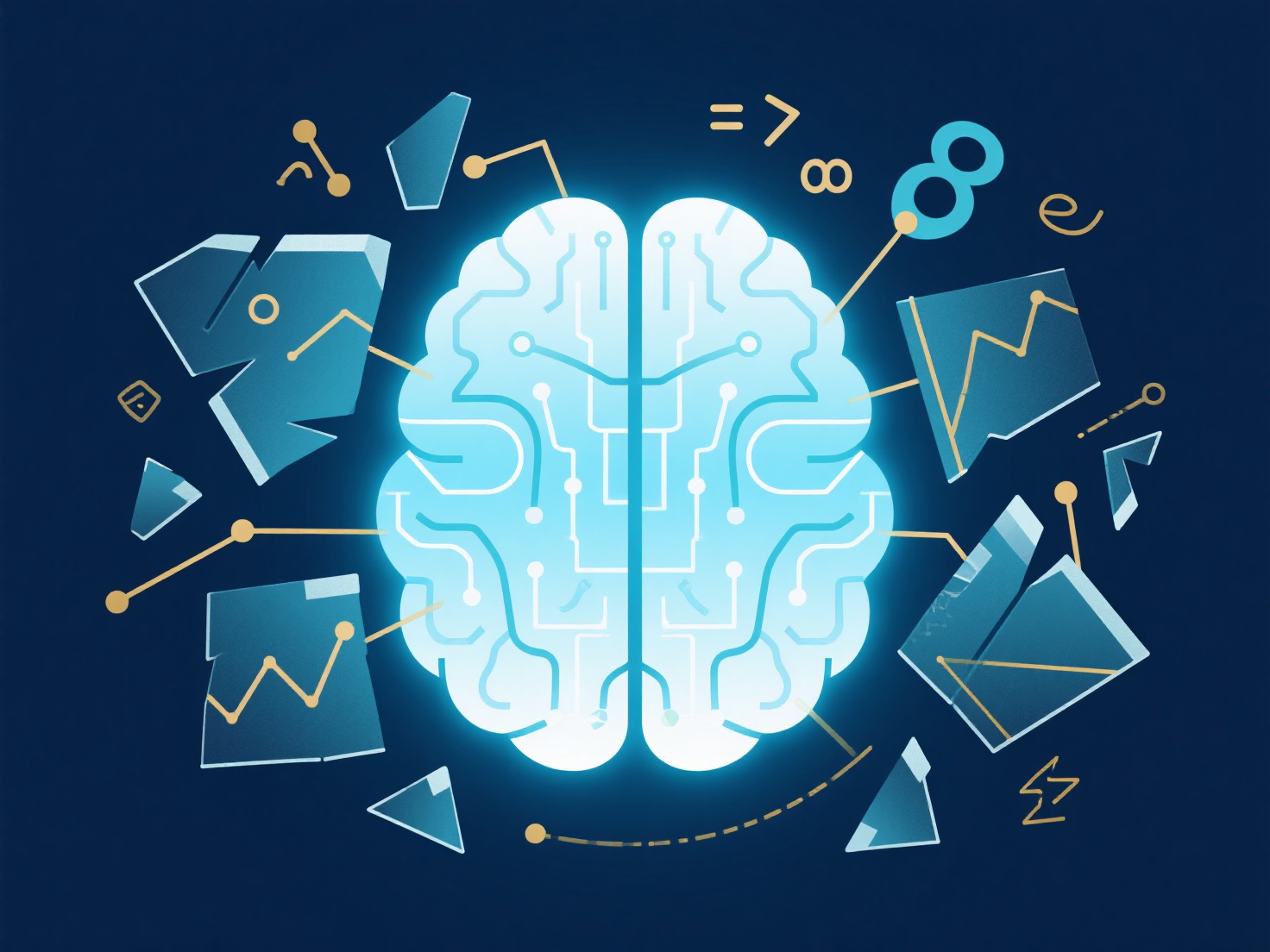 Can AI automatically process mathematical formulas and data in articles?