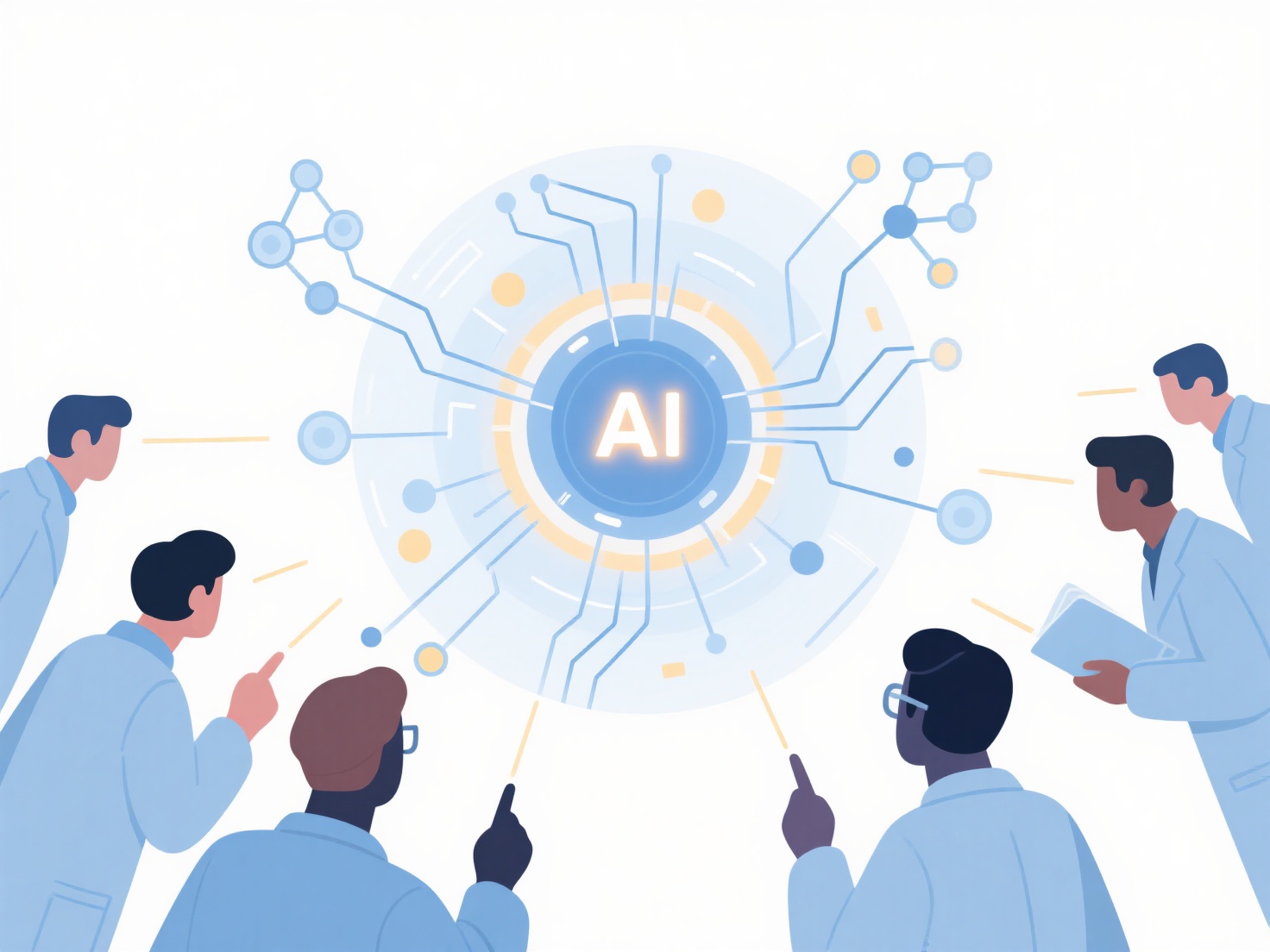 Can AI help generate research frameworks in scientific research papers?