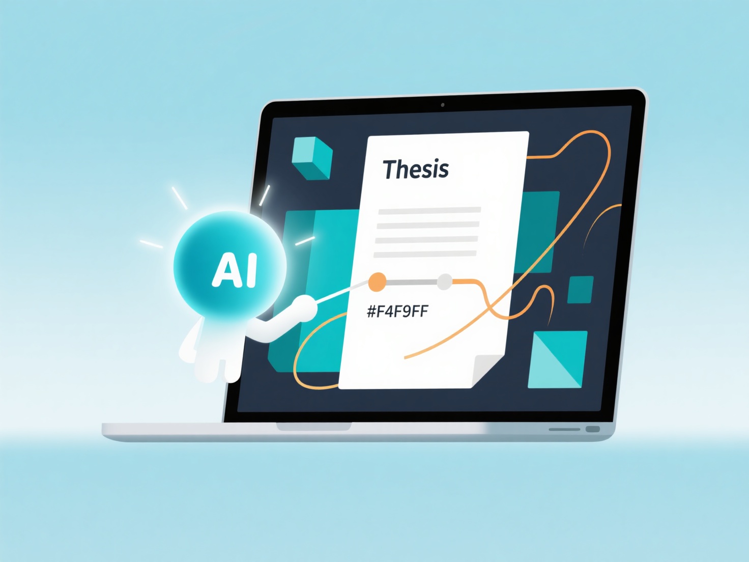 Can AI help me adjust the academic style in my thesis?