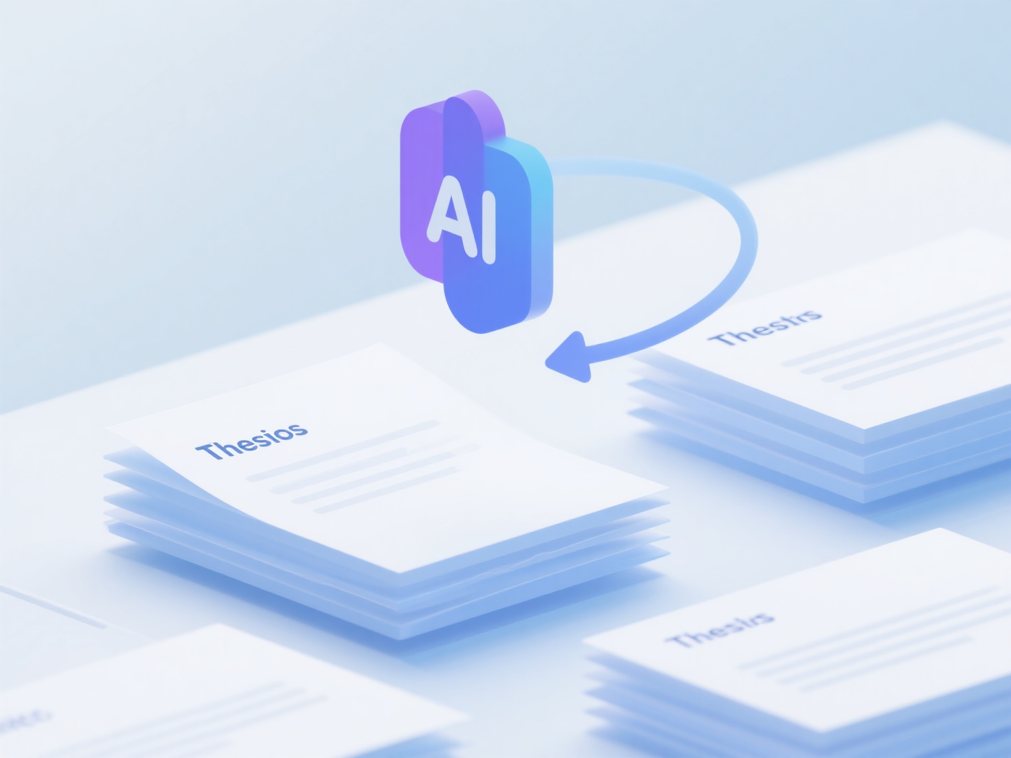 Can AI help me automate the paragraph arrangement in my thesis?