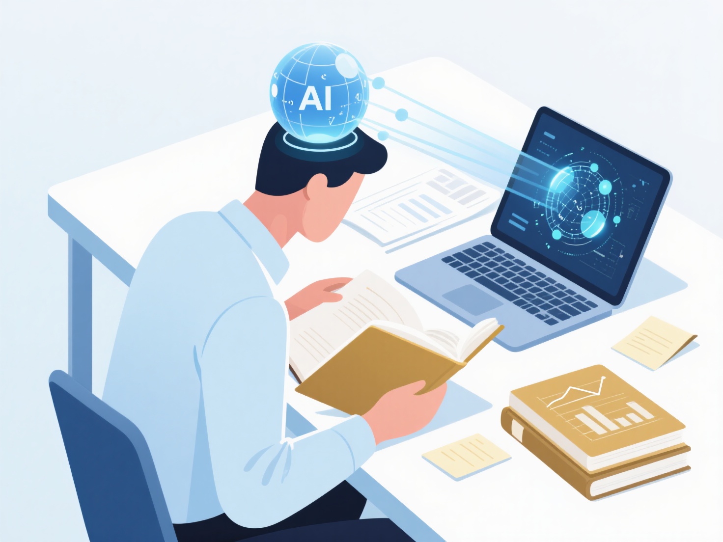 Can AI help me improve the accuracy of my thesis?