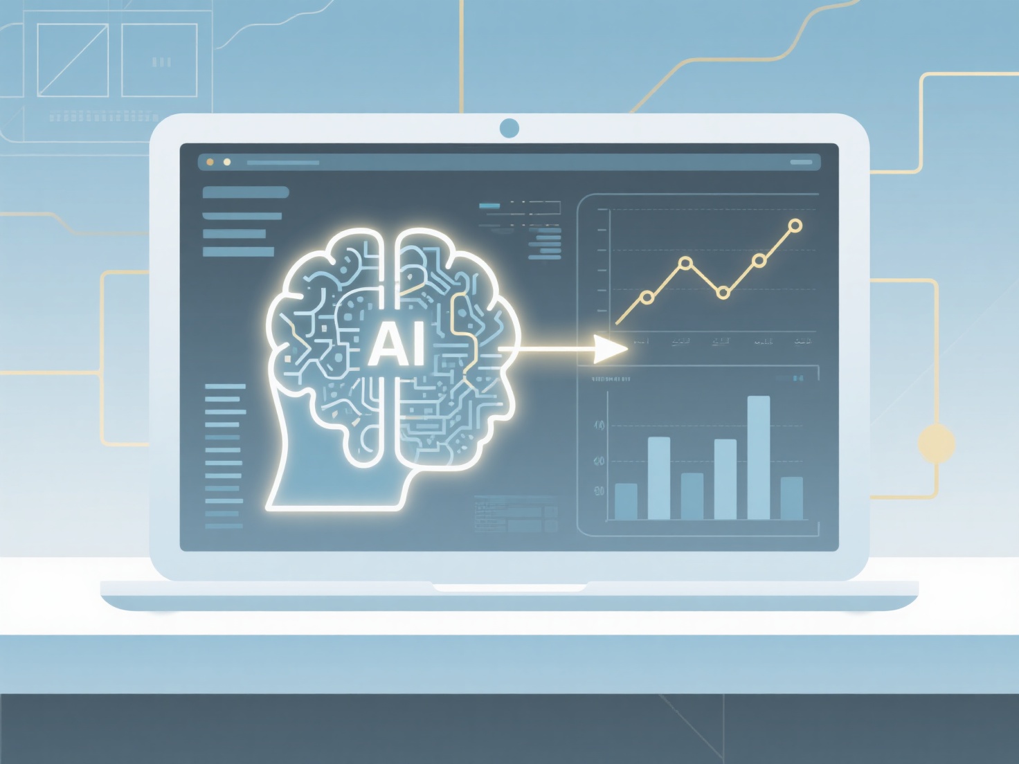 Can AI help me improve the way data is presented in my thesis?