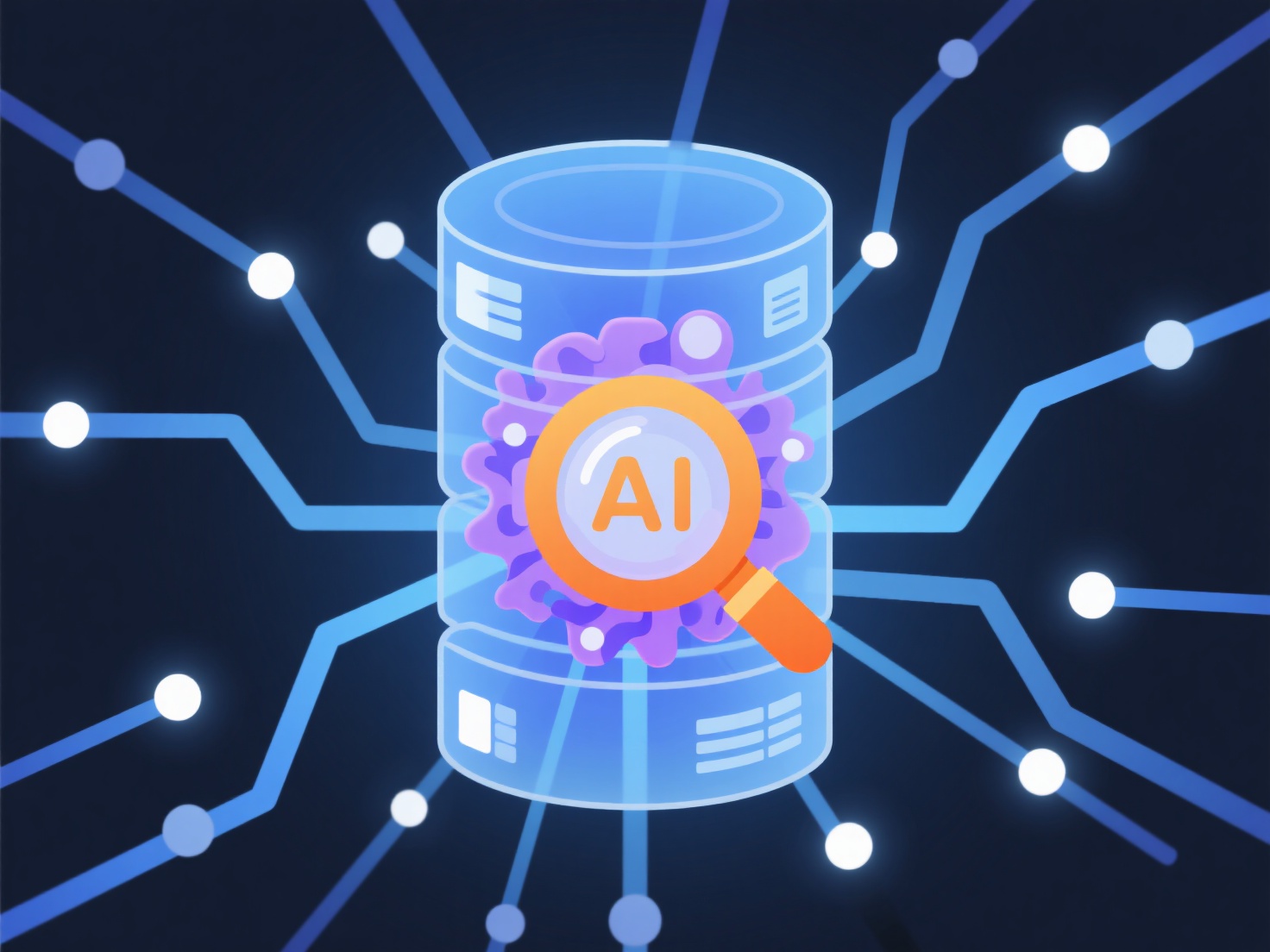 Can AI tools automatically retrieve relevant data based on specific research questions?