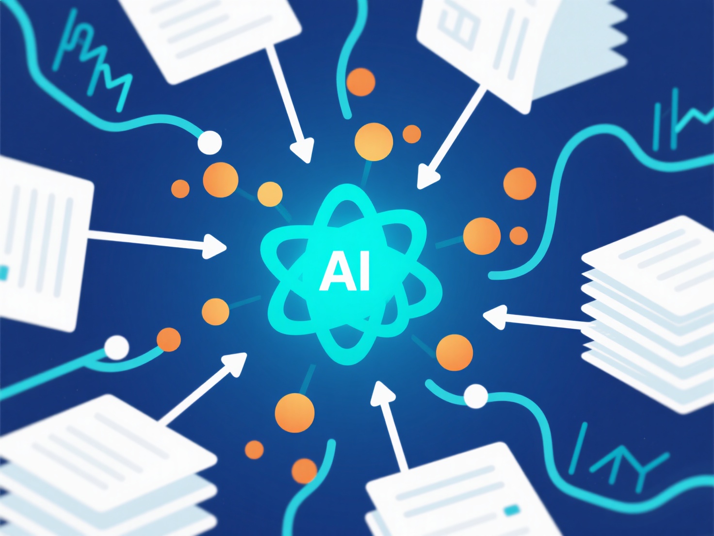 Can AI tools help me process and analyze massive amounts of academic data?