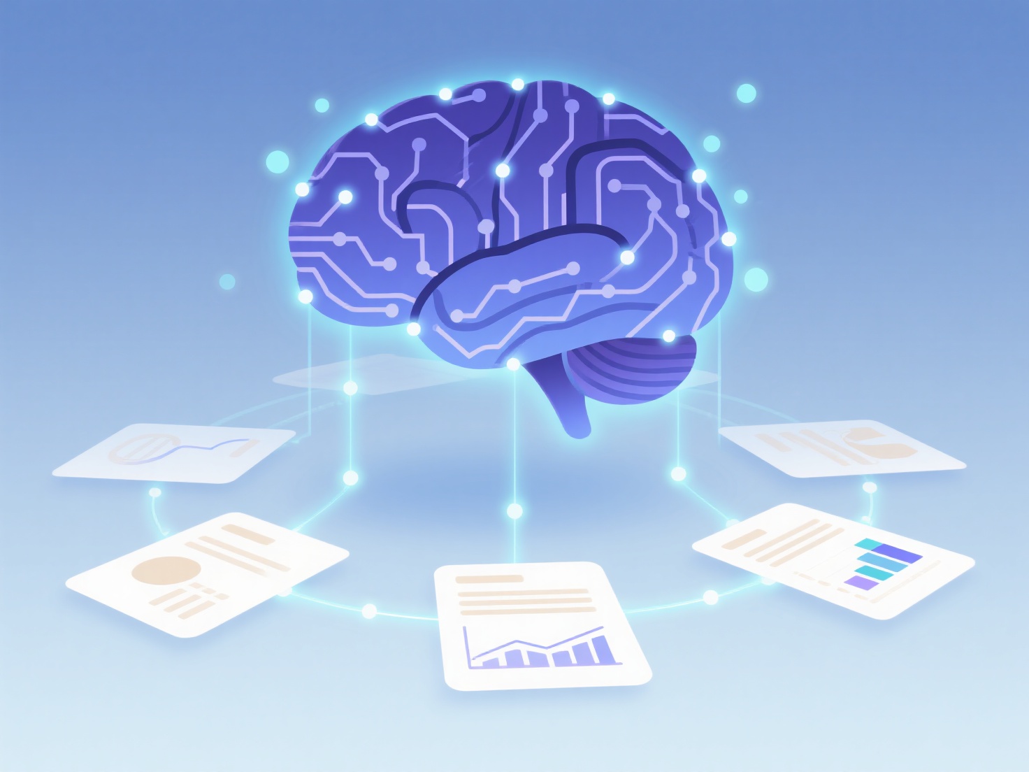 How can AI be used to automatically interpret the data in articles?