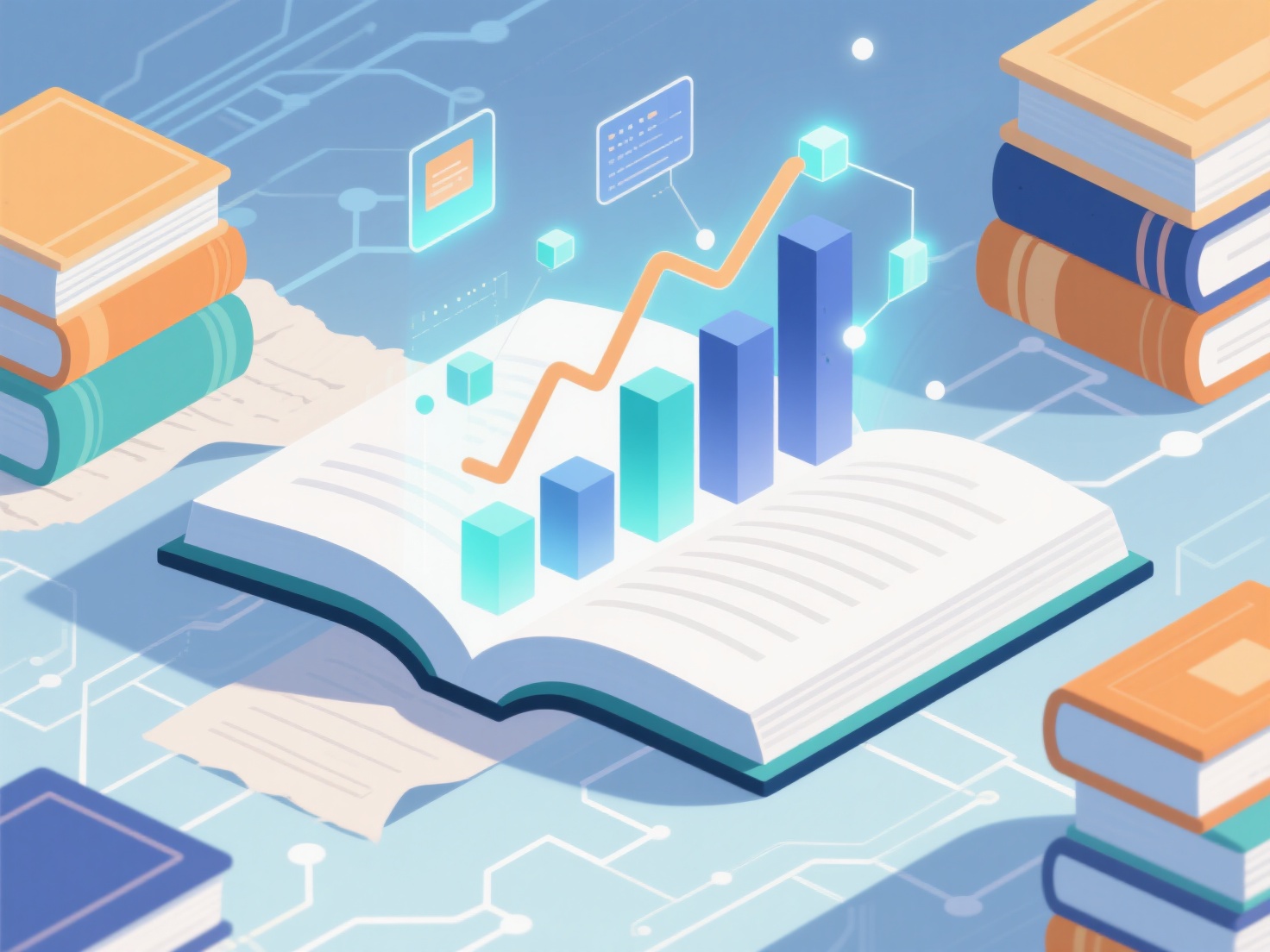 How can AI be used to enhance the integration of literature and data in papers?