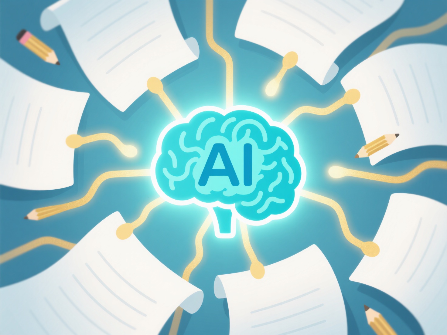 How can AI be used to improve the tone and wording of papers?