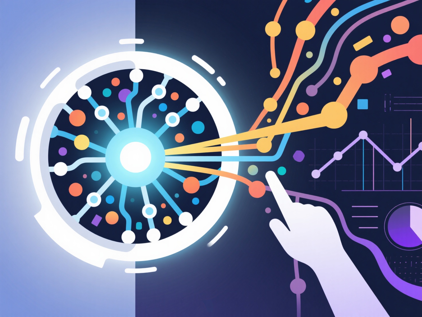 How can AI help improve the accuracy of data analysis and result prediction?