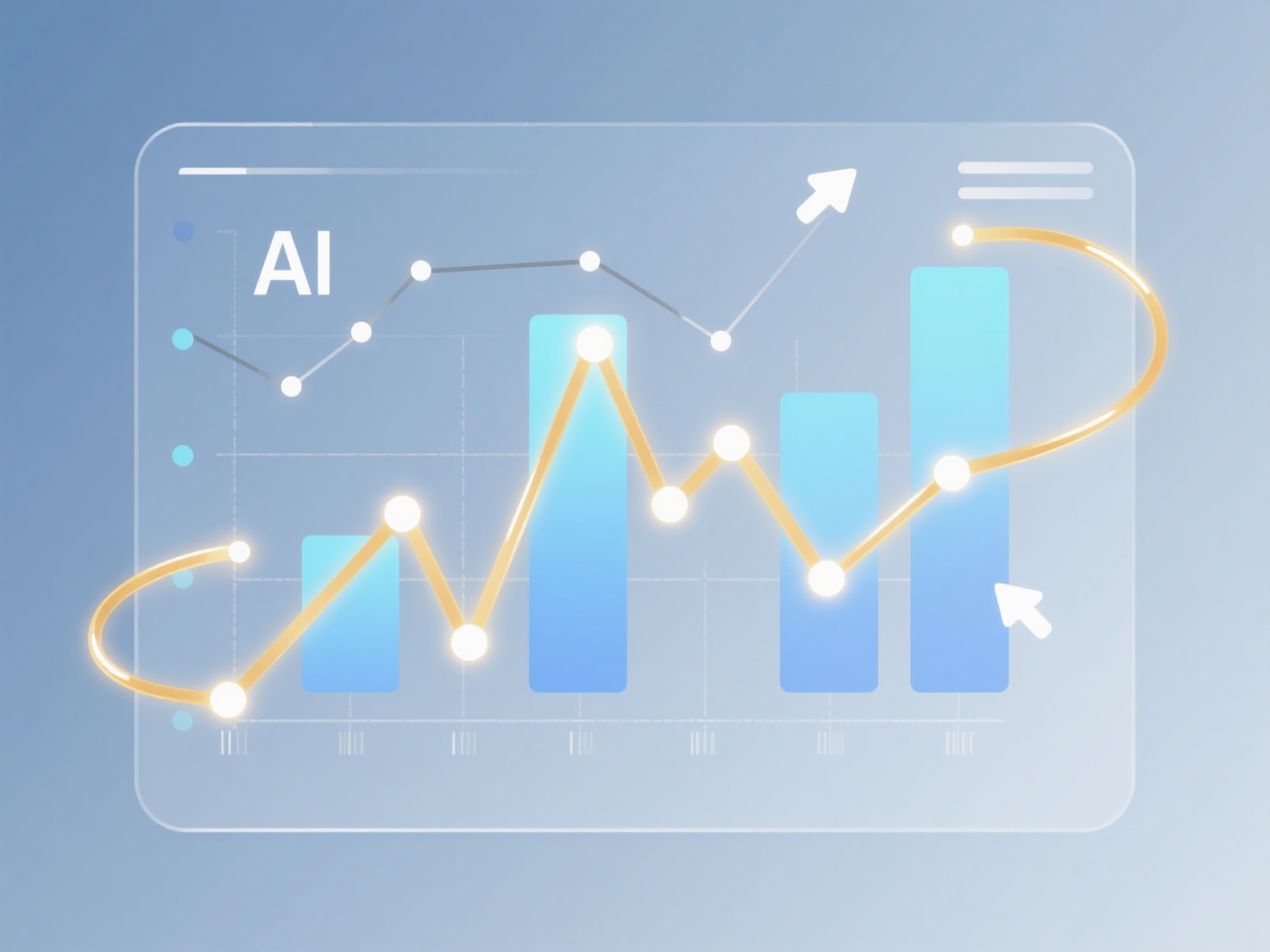 How can AI tools be used to help interpret complex charts in academic articles?