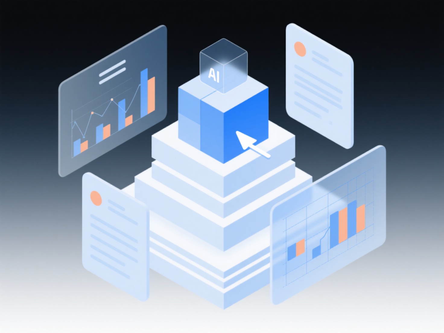 How can AI tools be utilized to enhance the readability of the data analysis section in academic papers?