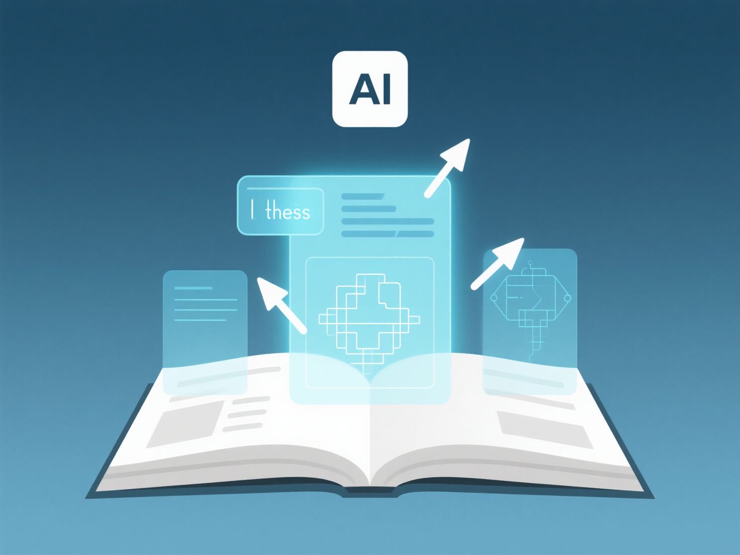 How can I use AI to help me add technical details to my thesis?