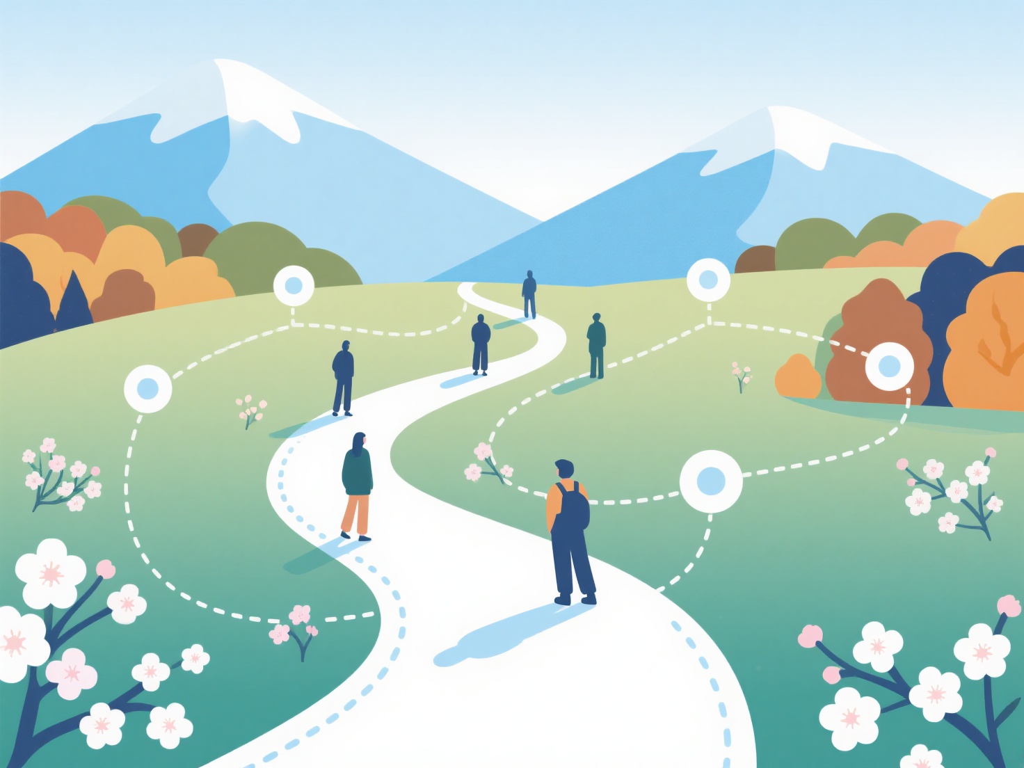 How can one broaden their horizons in the research field through academic discussion groups?