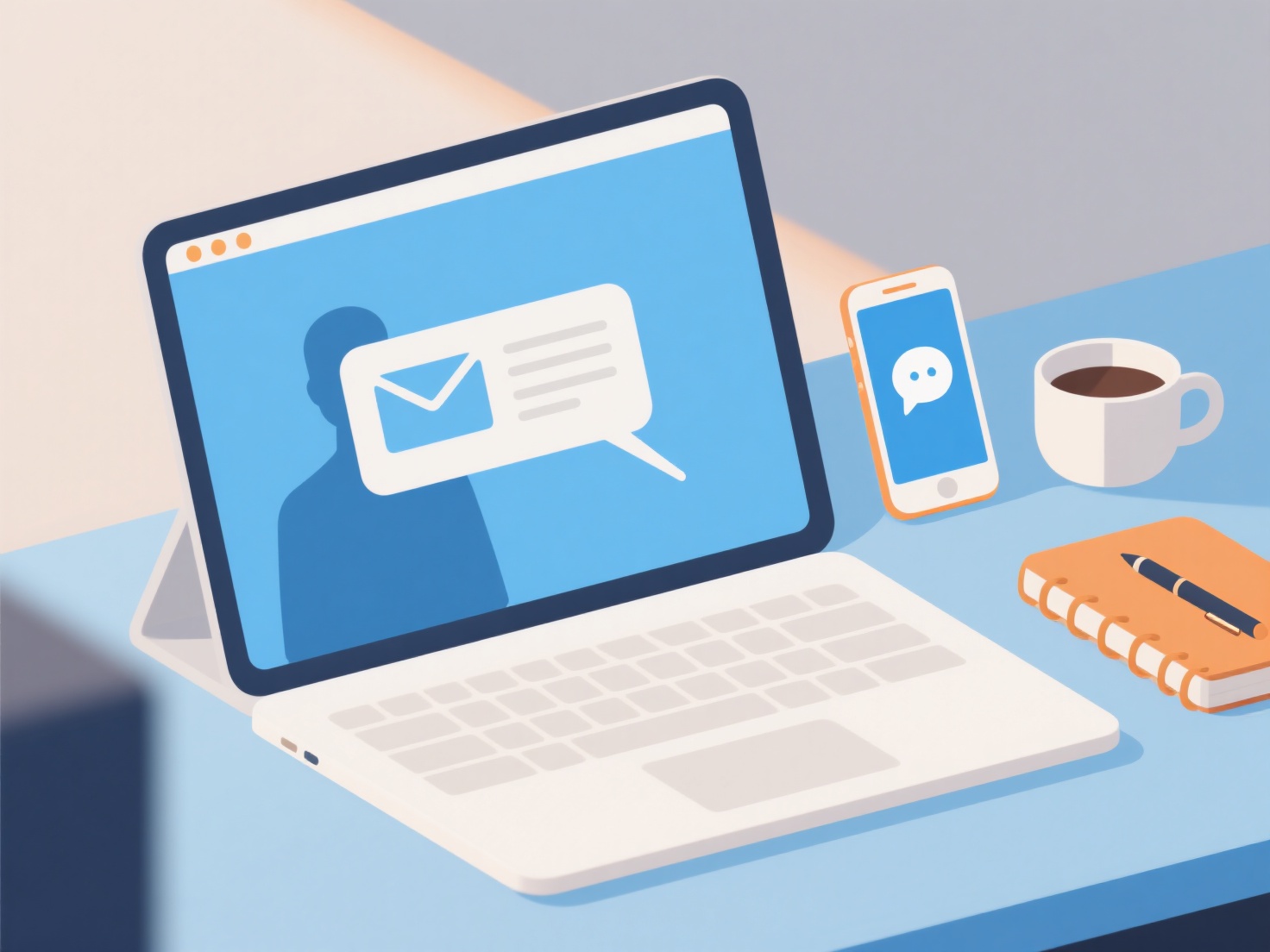 How can one maintain contact with the editor during the review process of a journal?