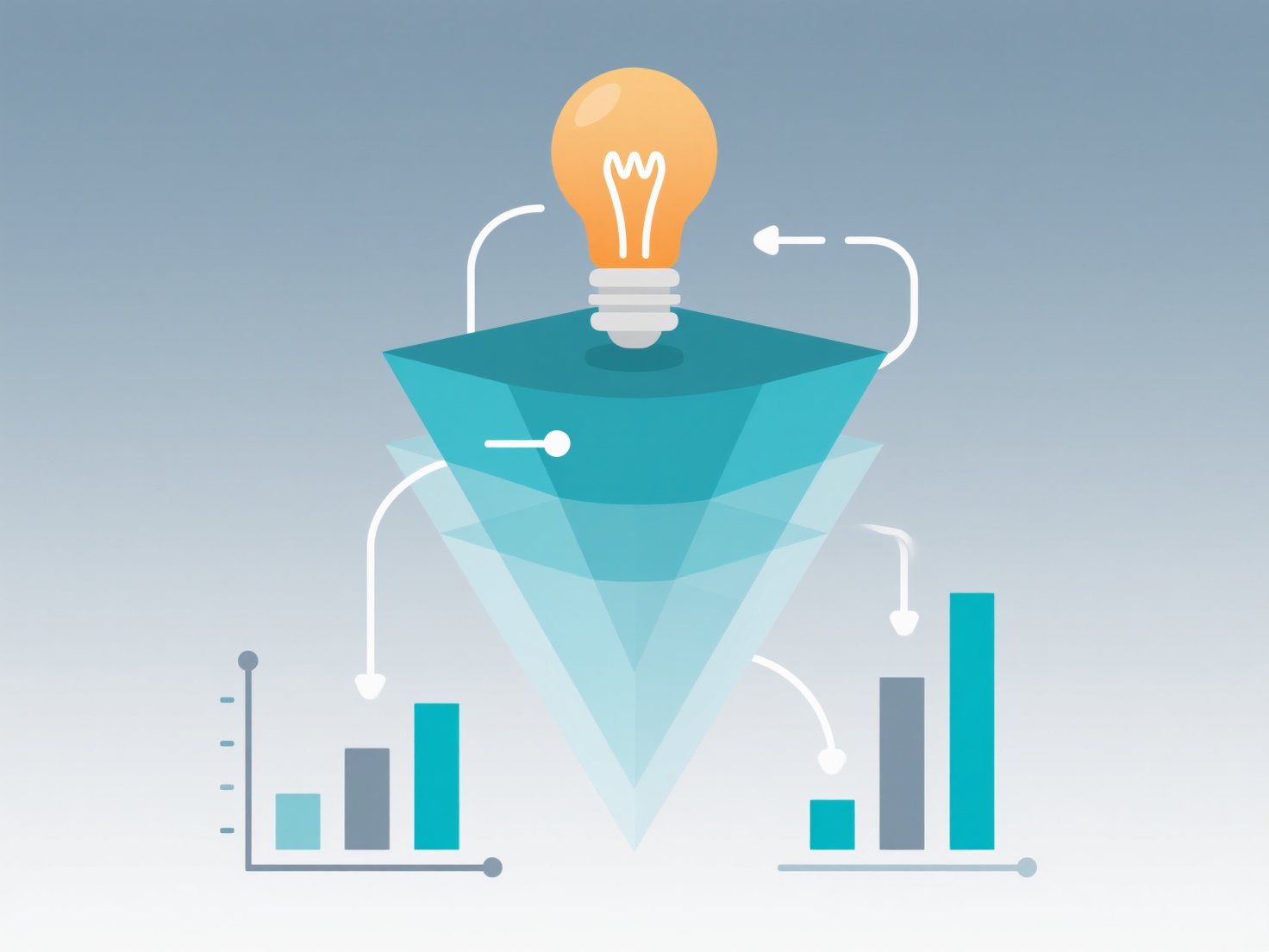 How can social research conclusions be drawn through quantitative data analysis?