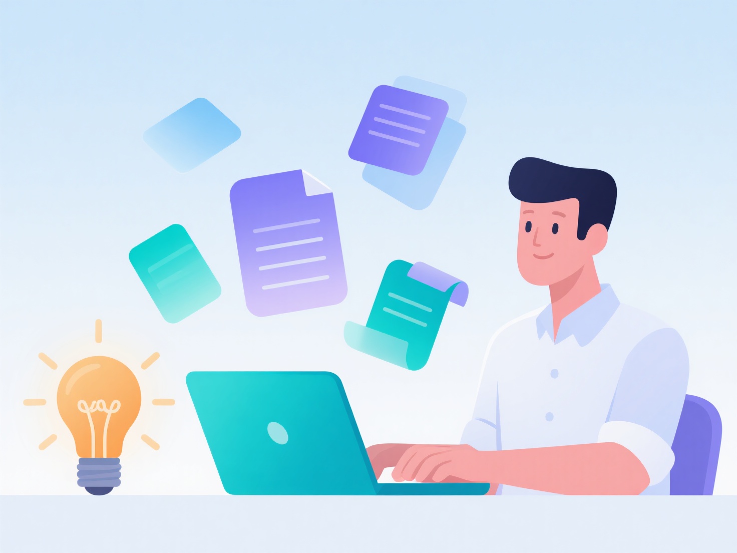 How can the efficiency of writing papers be improved through AI?