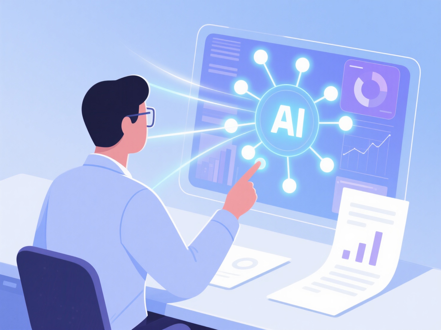 How can the writing process of scientific research papers be accelerated through AI tools?