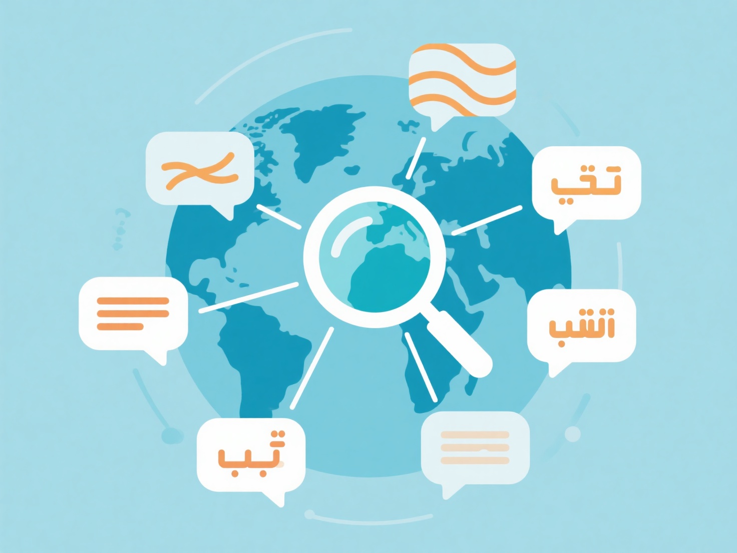 How to access foreign language databases in a specific field