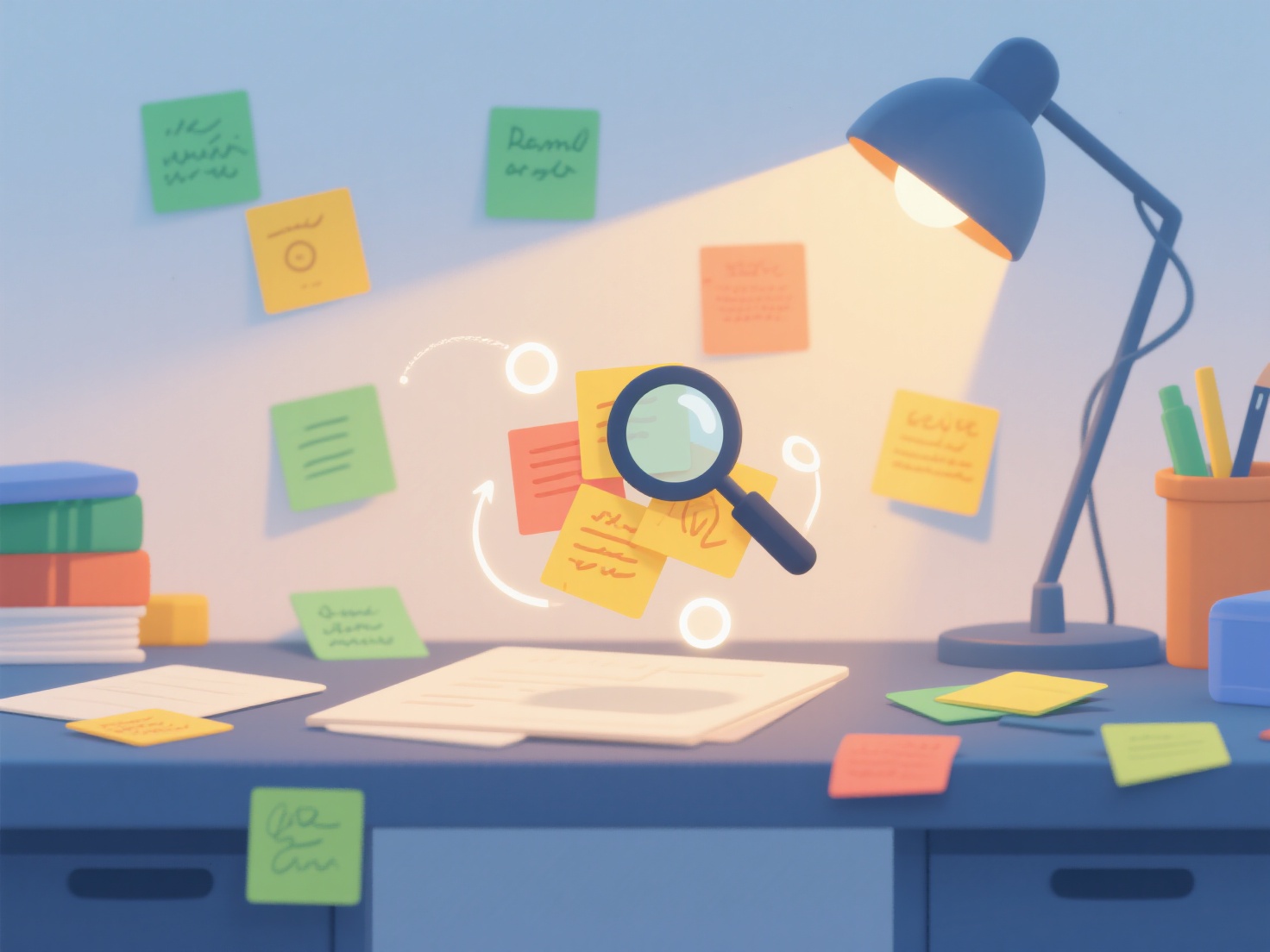How to analyze research notes for a dissertation