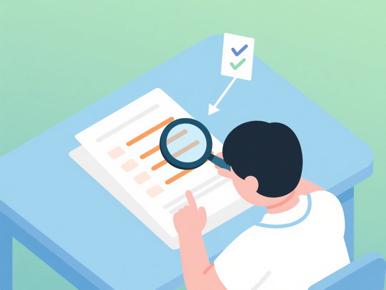 How to check arguments for students