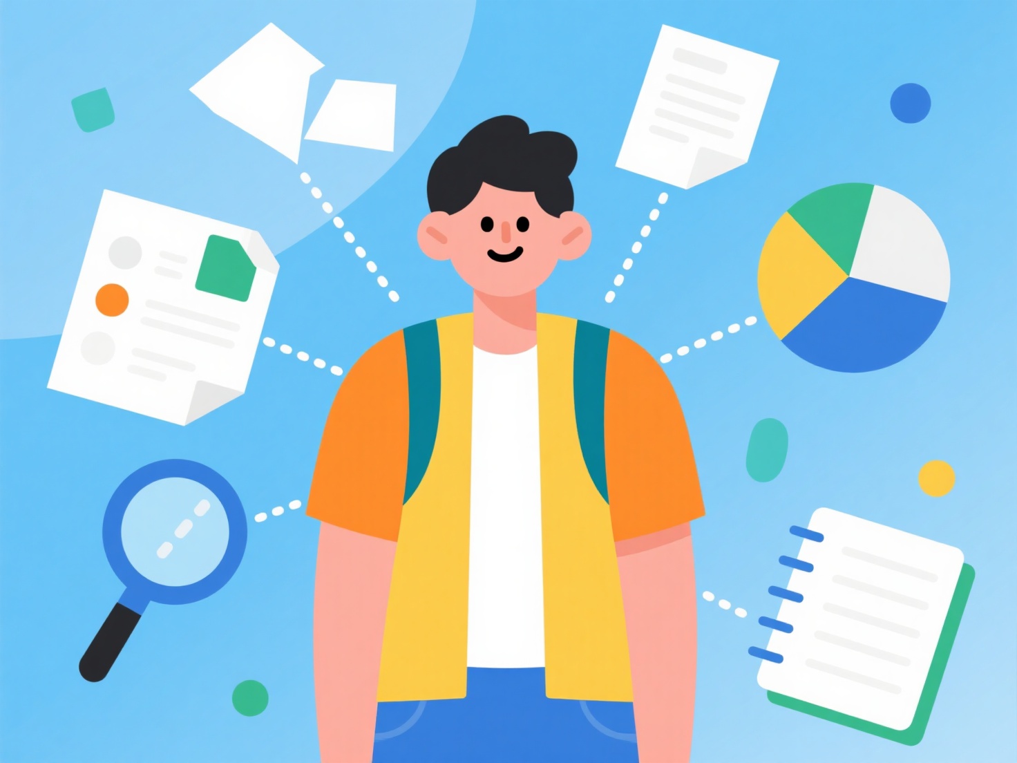 How to extract disparate findings for students