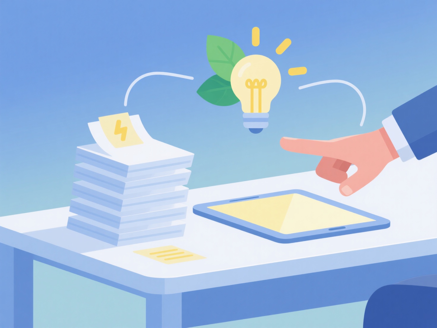 How to handle research notes to save energy
