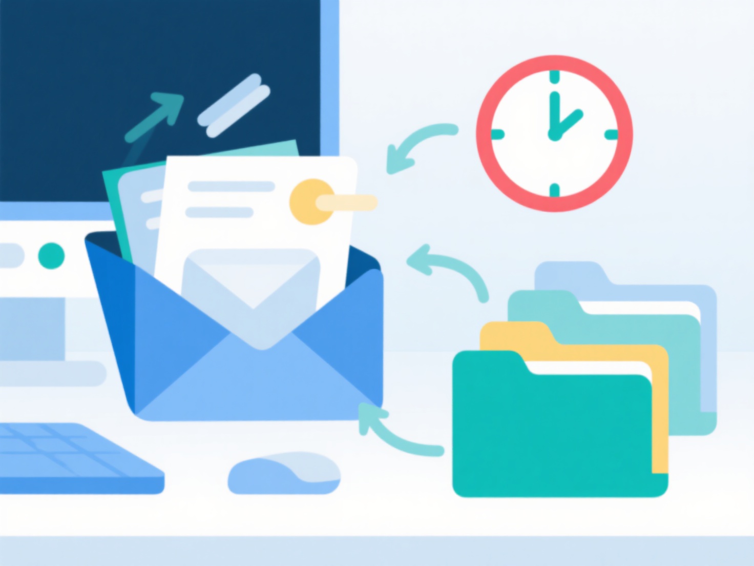How to minimize email management while working full-time