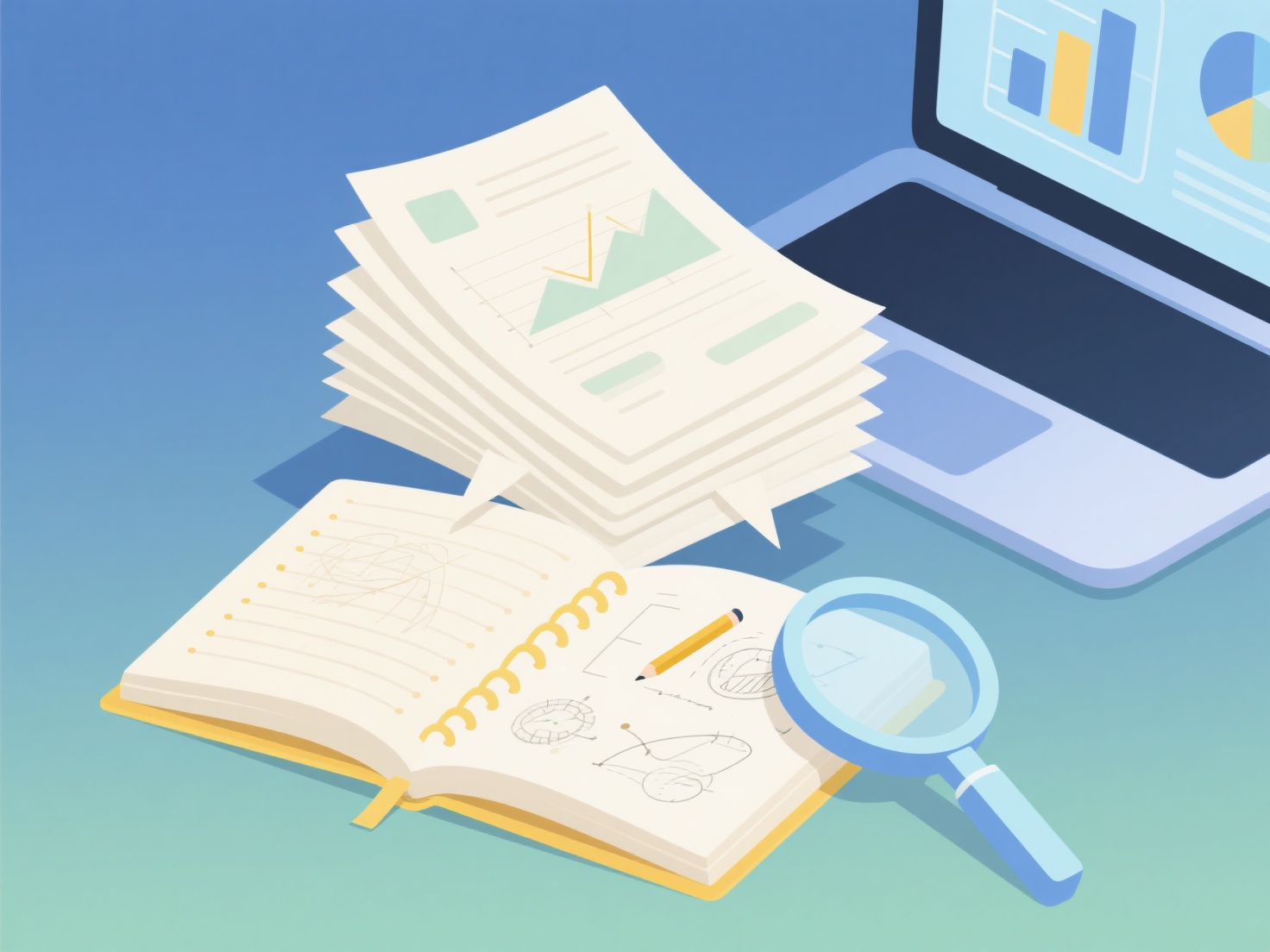 How to navigate academic papers for a class assignment