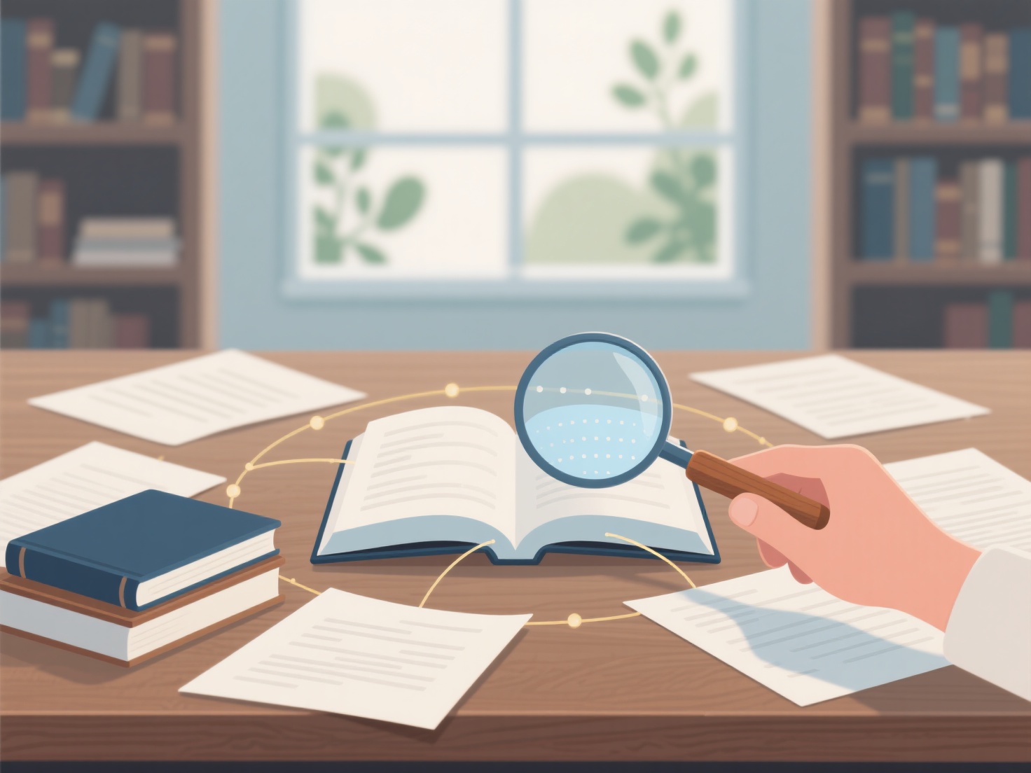 How to navigate references for a literature review