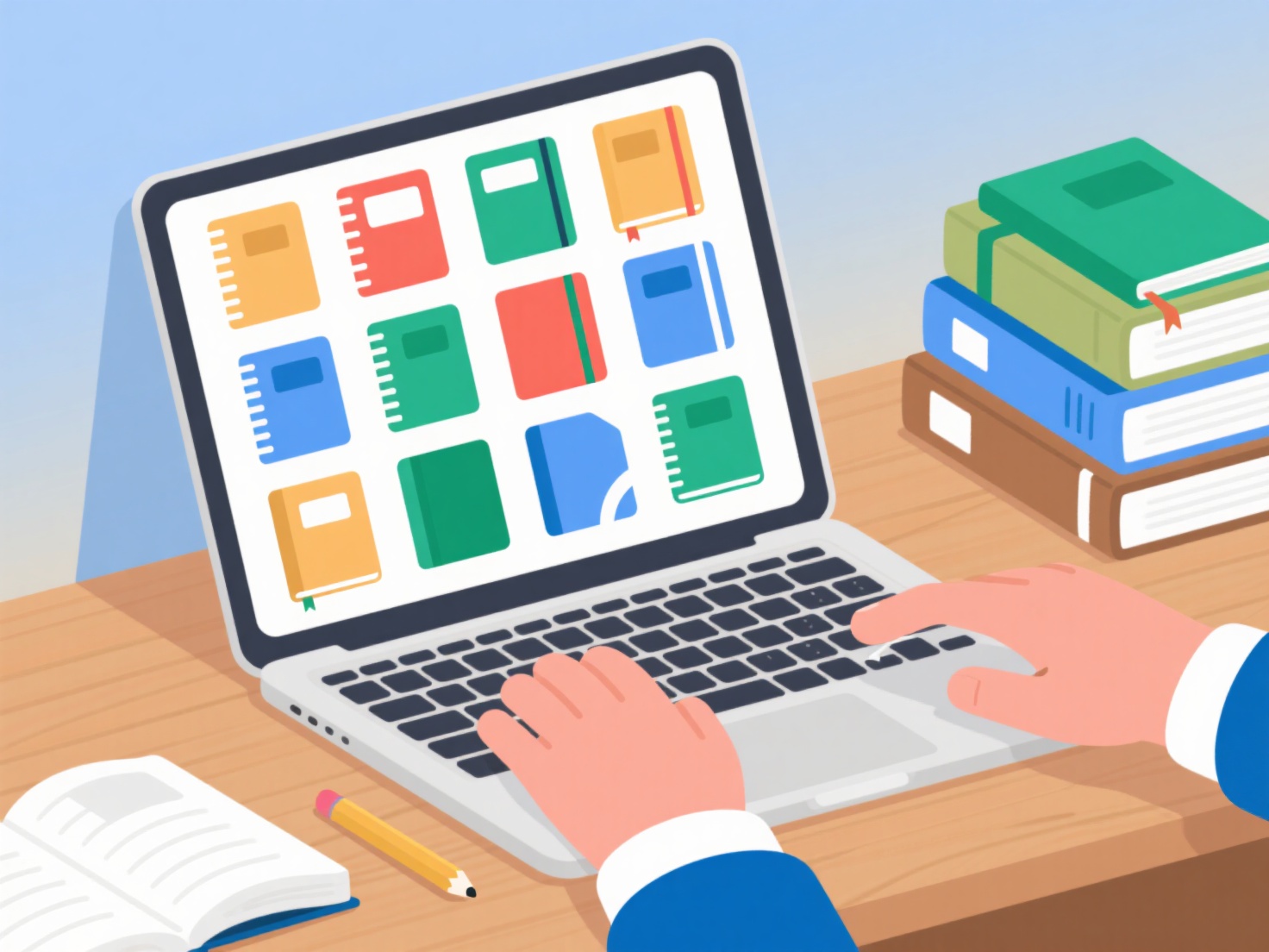 How to search for scientific journals for a class assignment