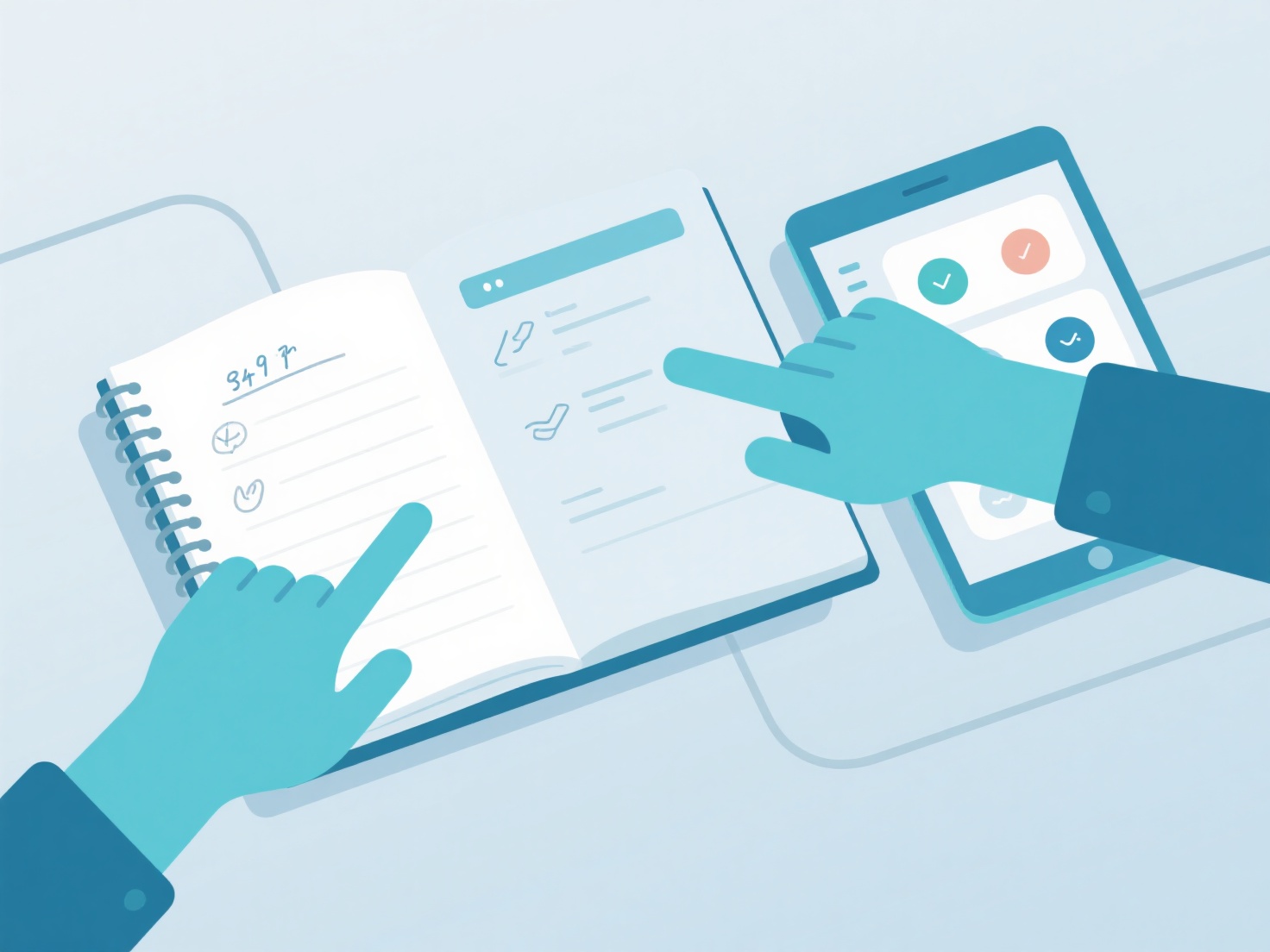 How to share research notes for a pilot study