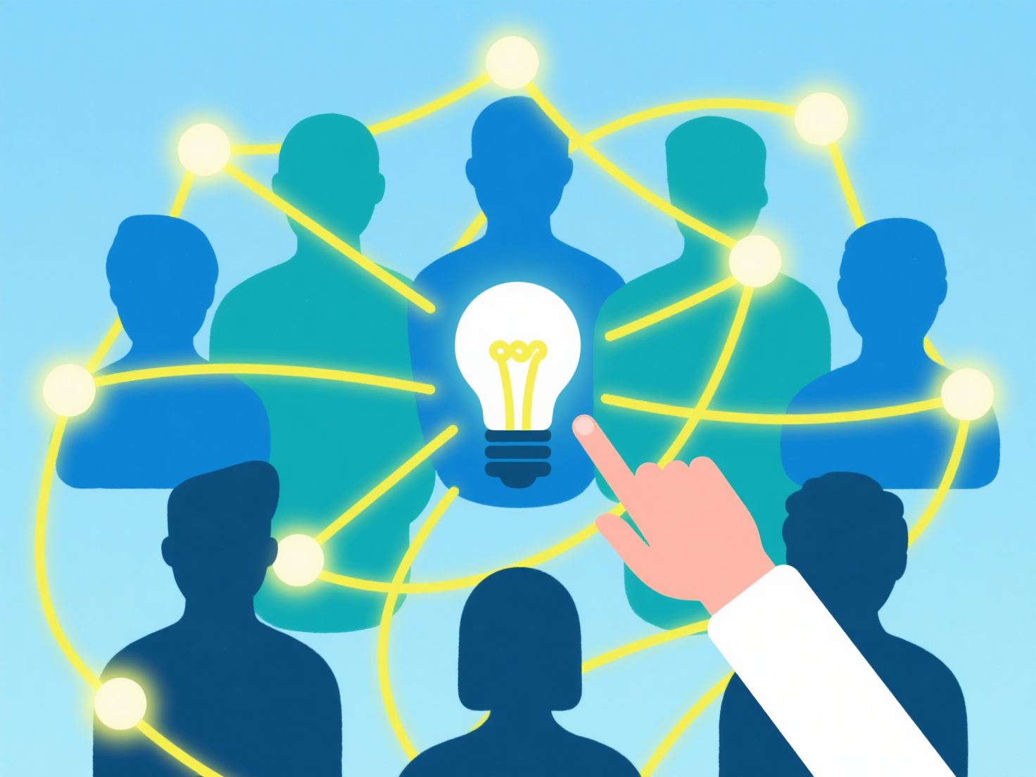 How to share research partners for a publication