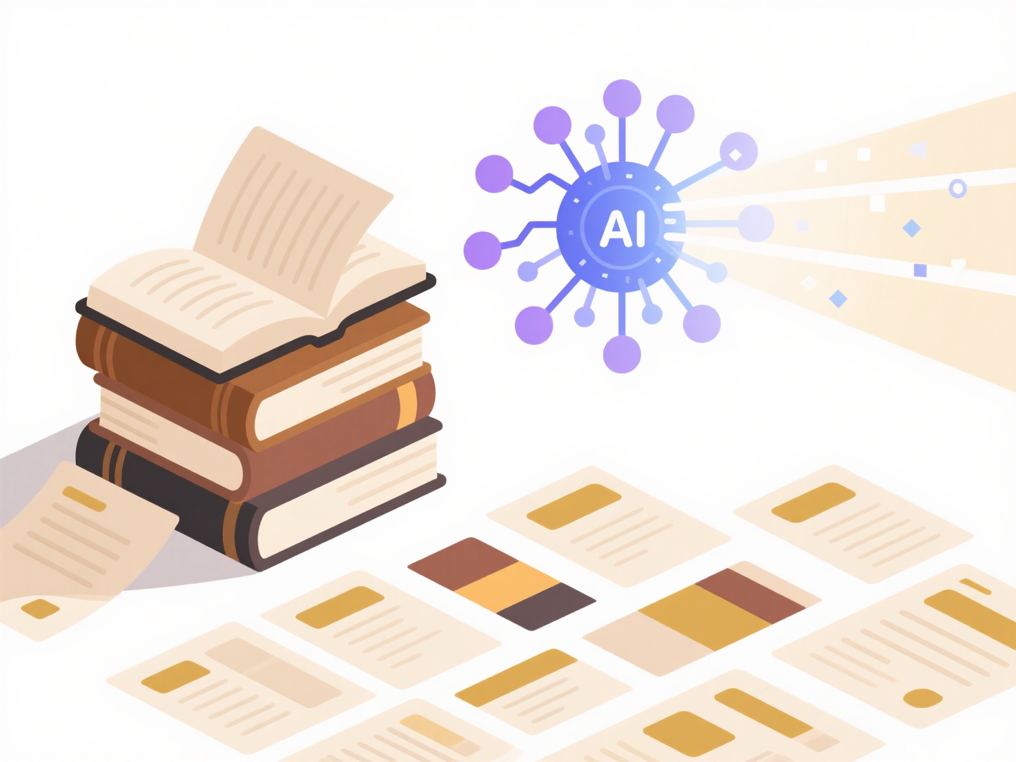 How to use AI to avoid invalid repetitions in articles?