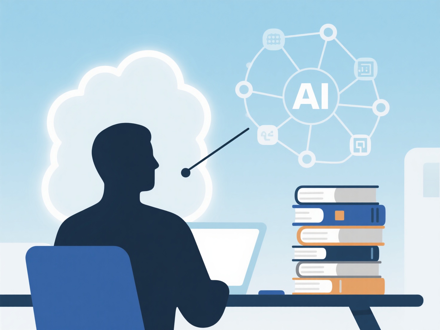 What is the role of AI in academic research?