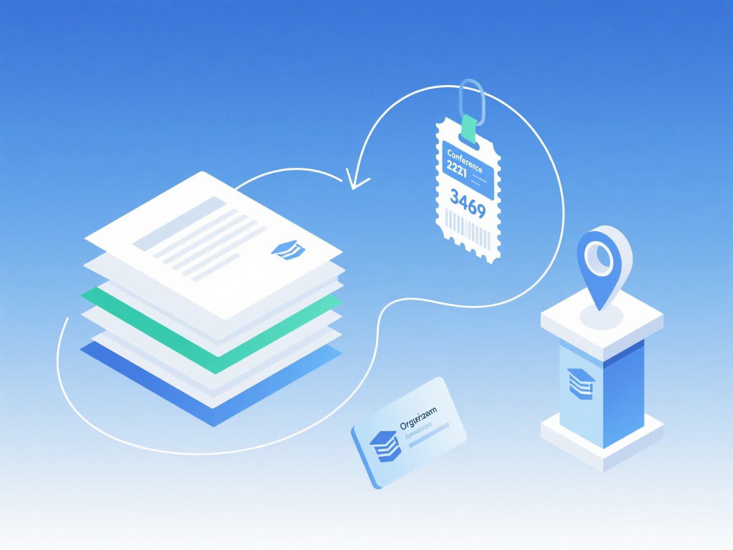 When citing conference papers, how should one list the relevant information of the conference?