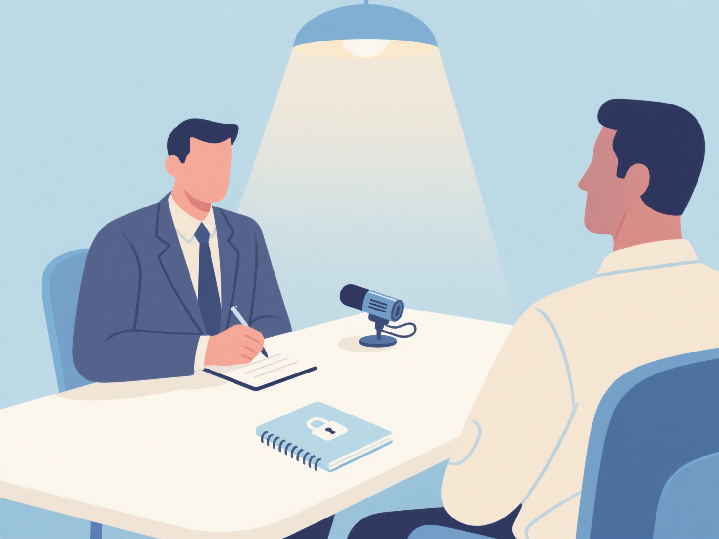 When using in-depth interview methods, how can the authenticity of information be guaranteed?