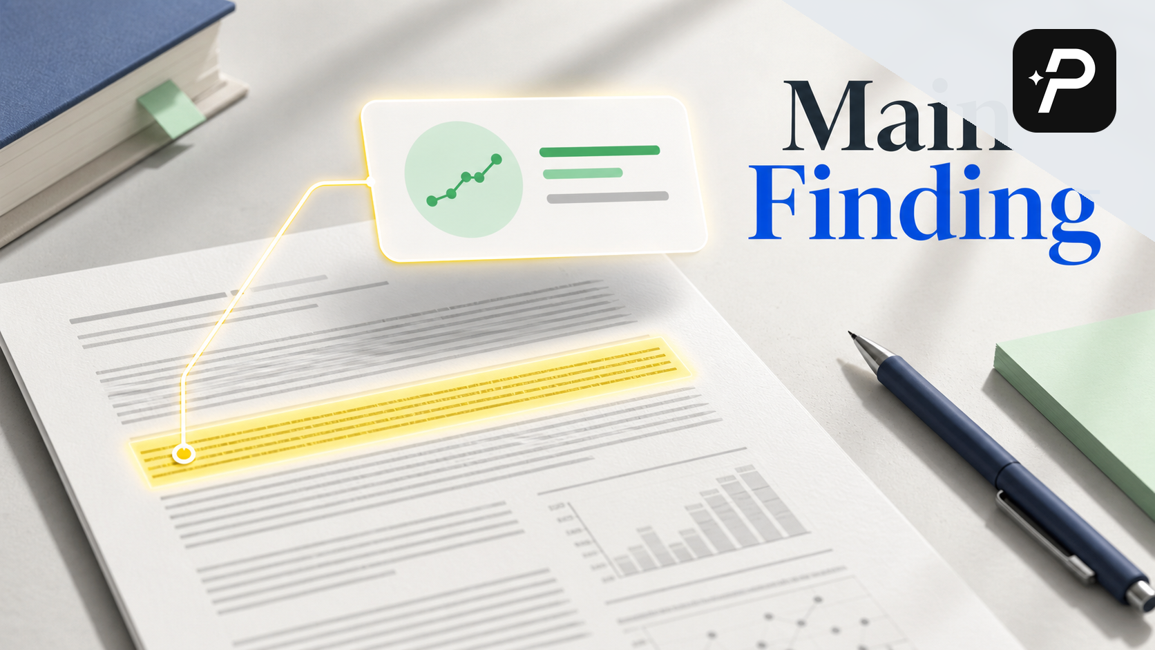 Editorial cover for How to Find the Main Finding of a Research Paper Quickly