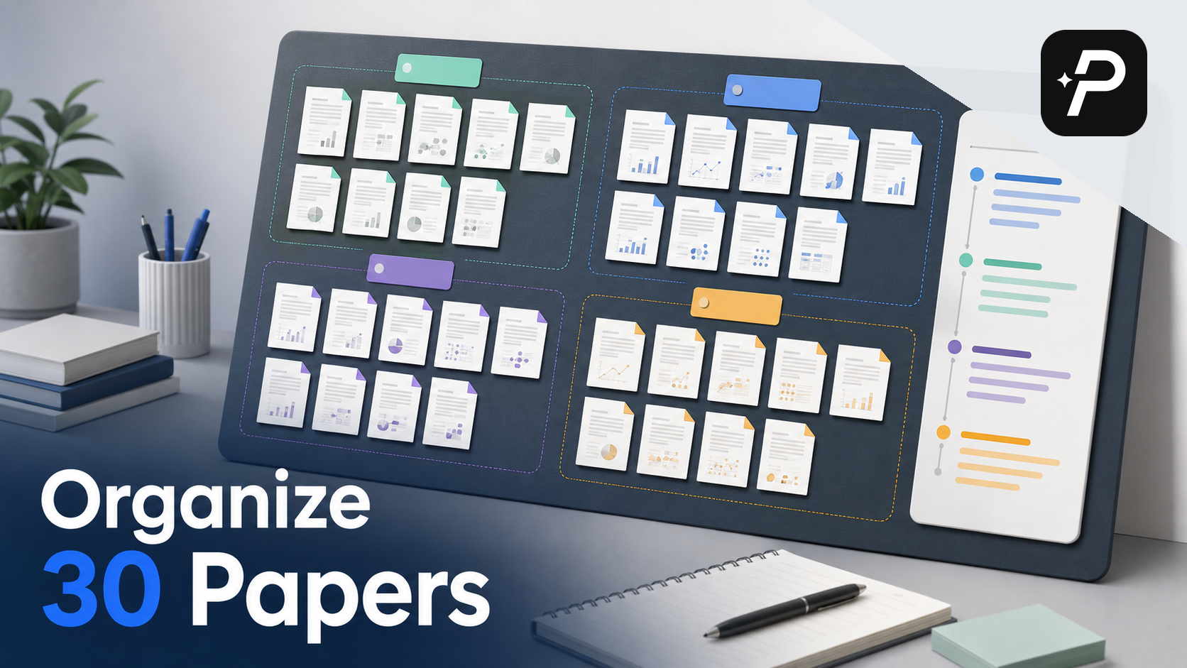 Editorial cover for How to Organize 20-30 Papers Into a Literature Review