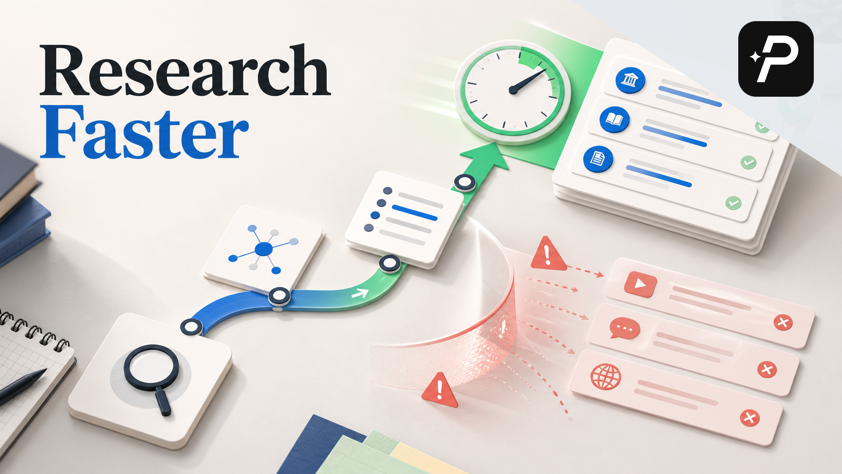 Editorial cover for How to Research a College Paper Fast Without Using Bad Sources