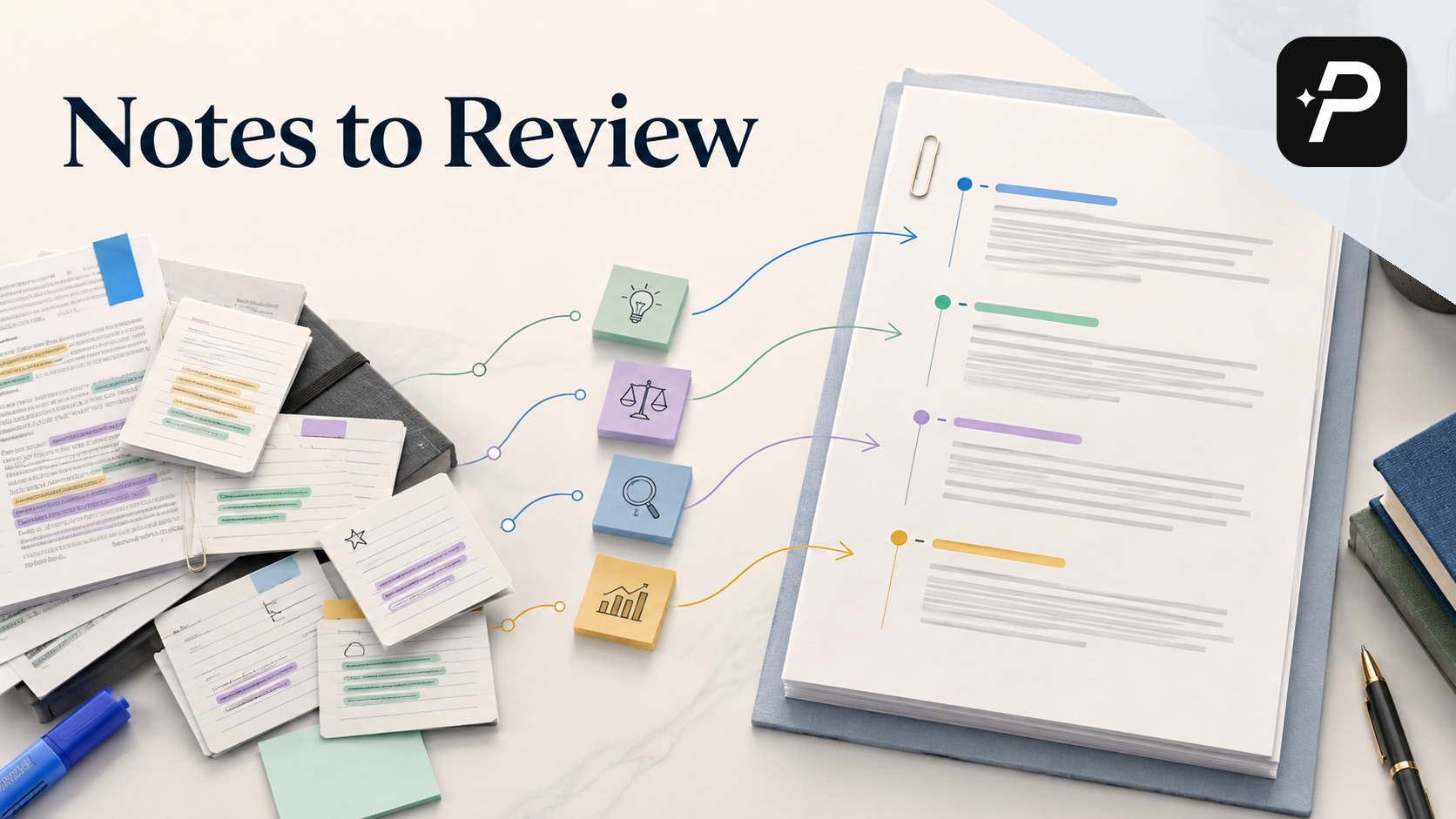 Editorial cover for How to Turn Research Notes Into a Literature Review
