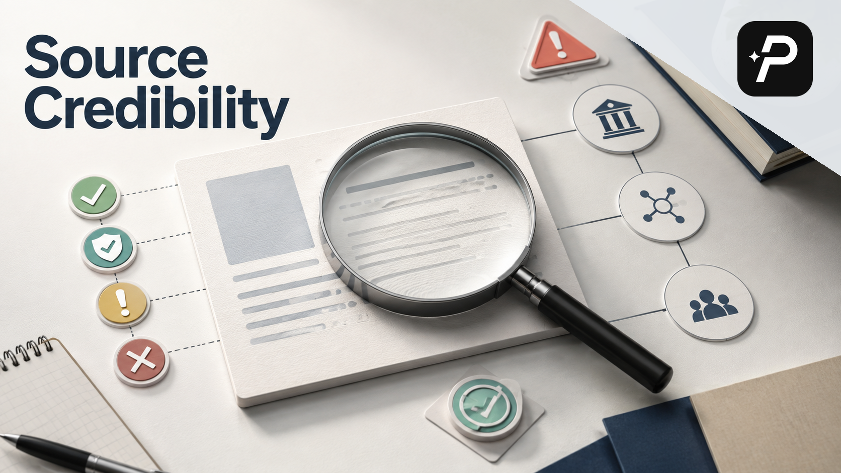 Editorial cover for Is This Source Credible Enough to Cite? A Student Checklist