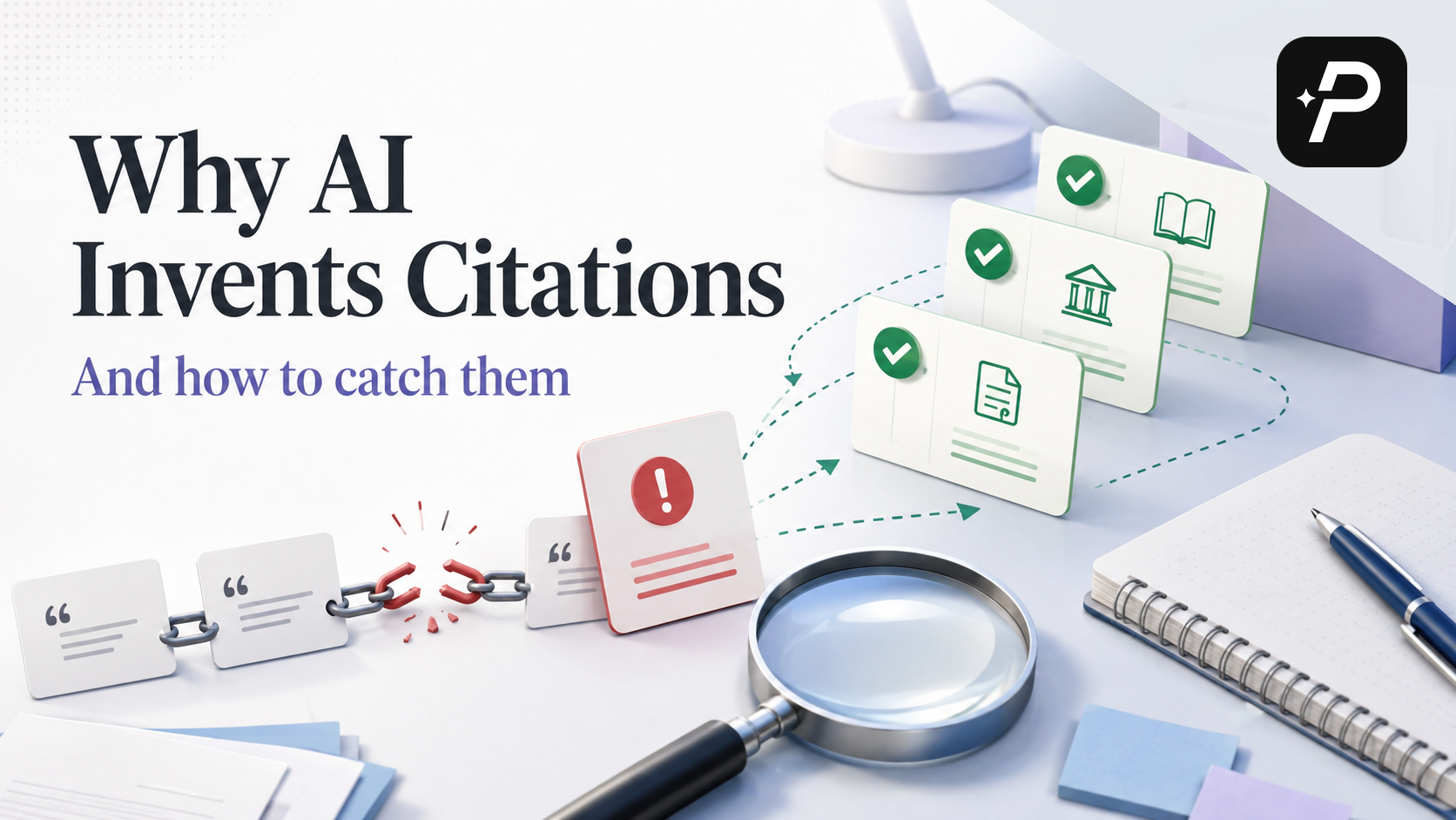 Editorial cover for Why AI Invents Academic Citations and How to Catch Them